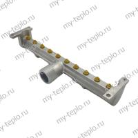 Коллектор с форсунками на природный газ для котла Navien NGB150 13-16A (kollfrNGB1501316)