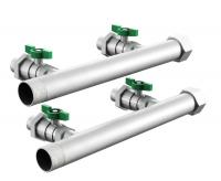 Напорный и всасывающий коллектор для установок Grundfos CMBE TWIN 1 (99229422)