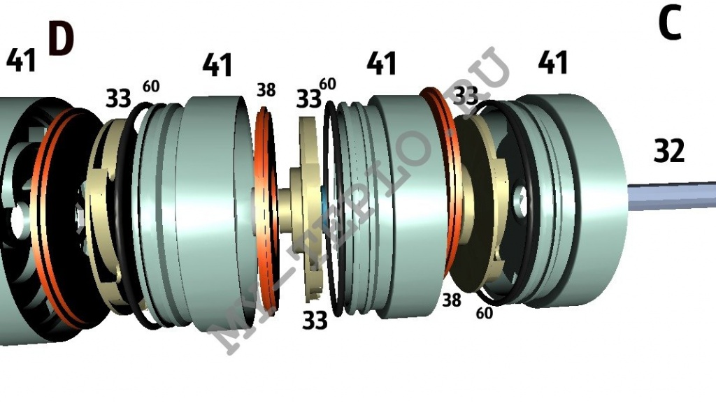 запчасти Джилекс Водомет 55/90 Проф Дом