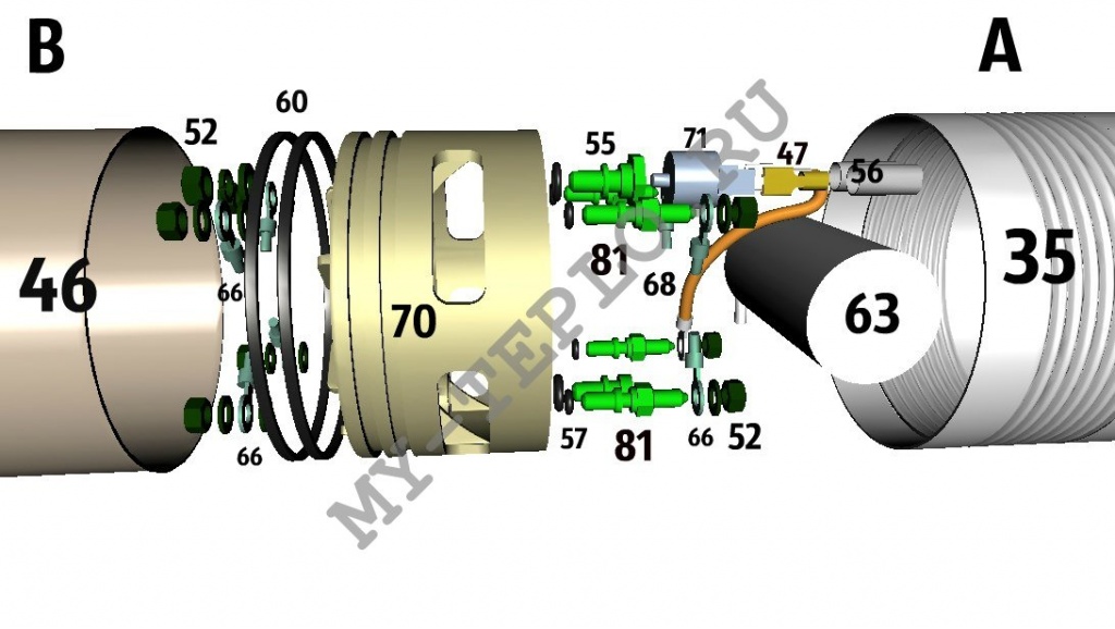 запчасти Джилекс Водомет 55/75 Проф Дом