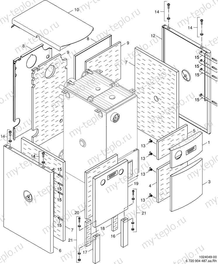 Запчасти Buderus Logano S111-12 WT купить в Челябинске