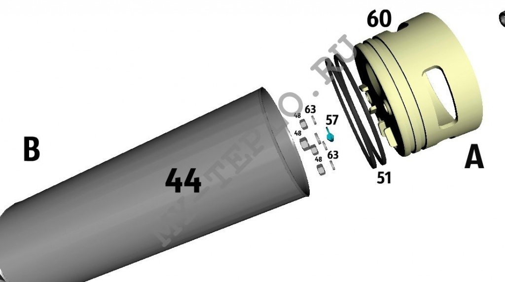запчасти Джилекс Водомет 60/72 ДОМ