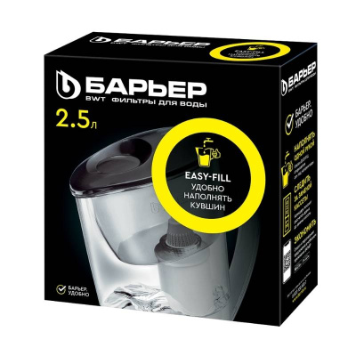 Фильтр-кувшин БАРЬЕР ФИТ бодрящий лимон, картридж 